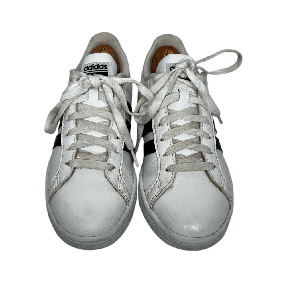 Adidas Cloud Foam Ortholite Float White W/Black S… - image 2